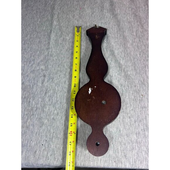 Vintage Barometer Whitehall Wall Weather Station Style with Brass Peak Spindle B - Picture 5 of 5